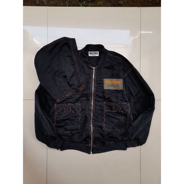 VINTAGE BOMBER MICHIKO LONDON SECOND