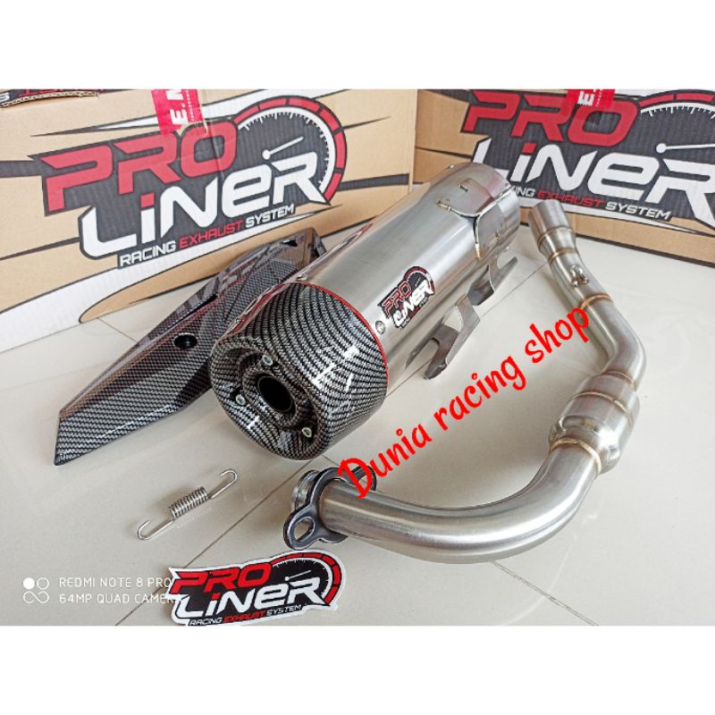 Knalpot PROLINER PRO LINER NEO SR2 SR 2 KARBON CARBON New NMAX NEW Aerox Connected Aerox old Nmax old Vario 125 Vario 150 Vario 150 PCX ADV Lexi 125