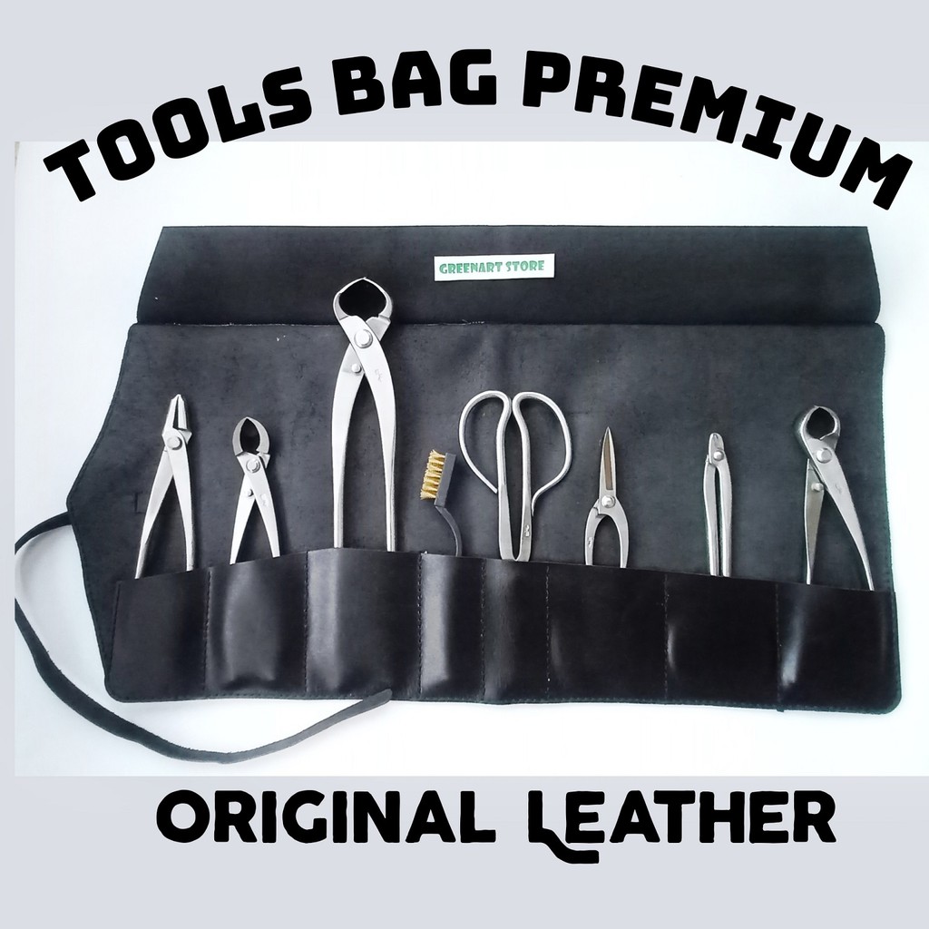 Tas Peralatan Bonsai - Kulit Original (Bonsai Tools Bag)