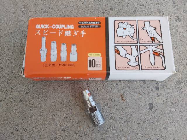 Quick Coupler PM 30 Taiwan / sambungan selang kompresor