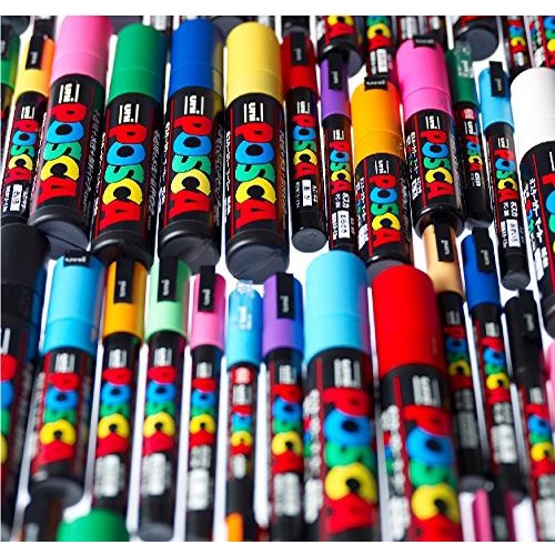 Uni-posca Paint Marker Pen Set PC-3M - Fine Point