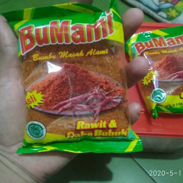

CABE BUBUK pedas BUMAMI 45gr