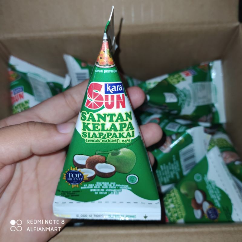 

Sun Kara Santan Kelapa Siap Pakai 65ml