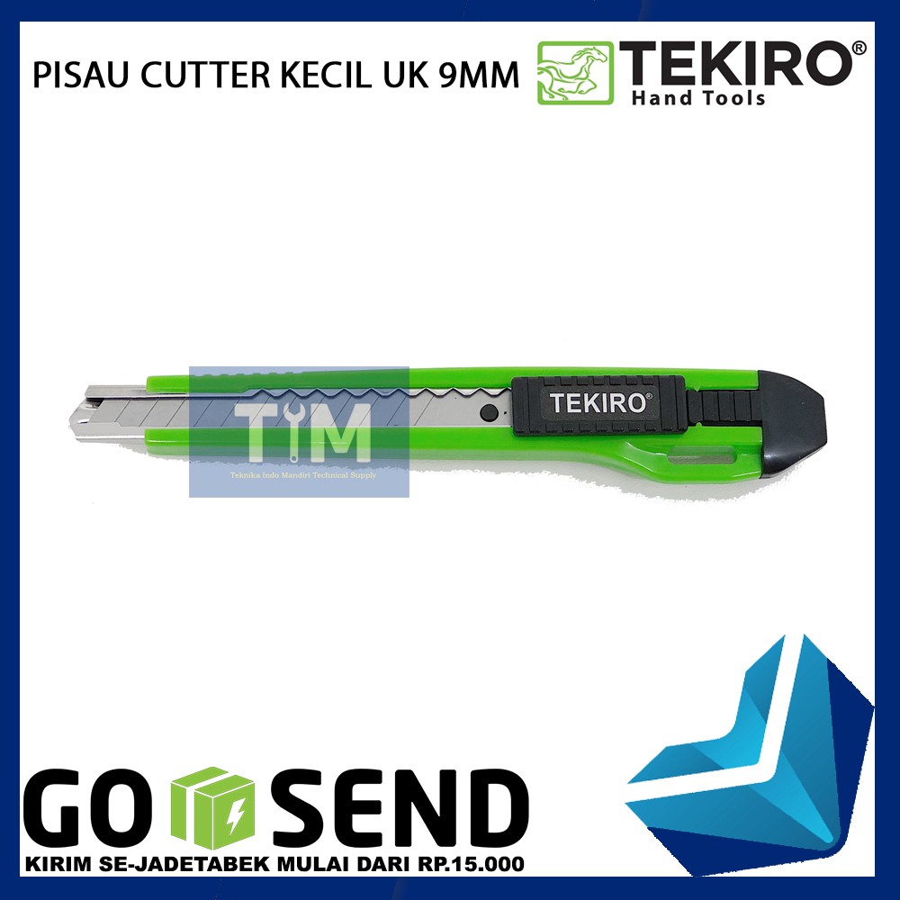 TEKIRO Pisau Cutter Kecil 9 MM