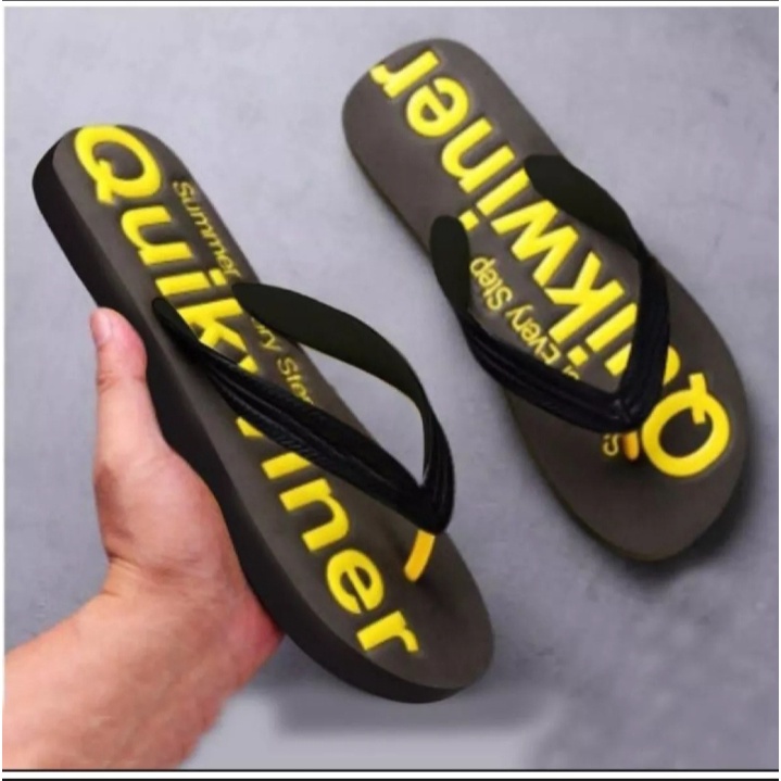 SANDAL JEPIT PRIA DISTRO FULL HITAM