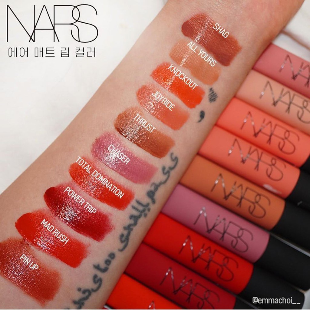 Nars Air Matte Lip Color Chaser 7 5ml Shopee Indonesia
