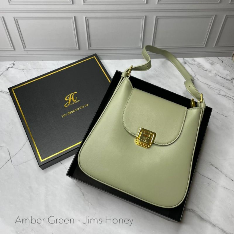 AMBER bag Jimshoney Original tas selempang bahu wanita murah fashion import realpic cod gratis box