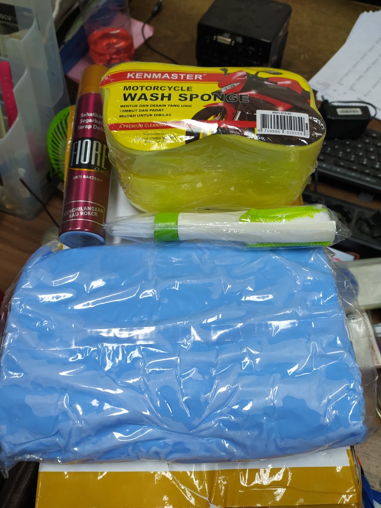 Kenmaster Wash Sponge - Busa Pencuci Motor Isi 2 Pcs