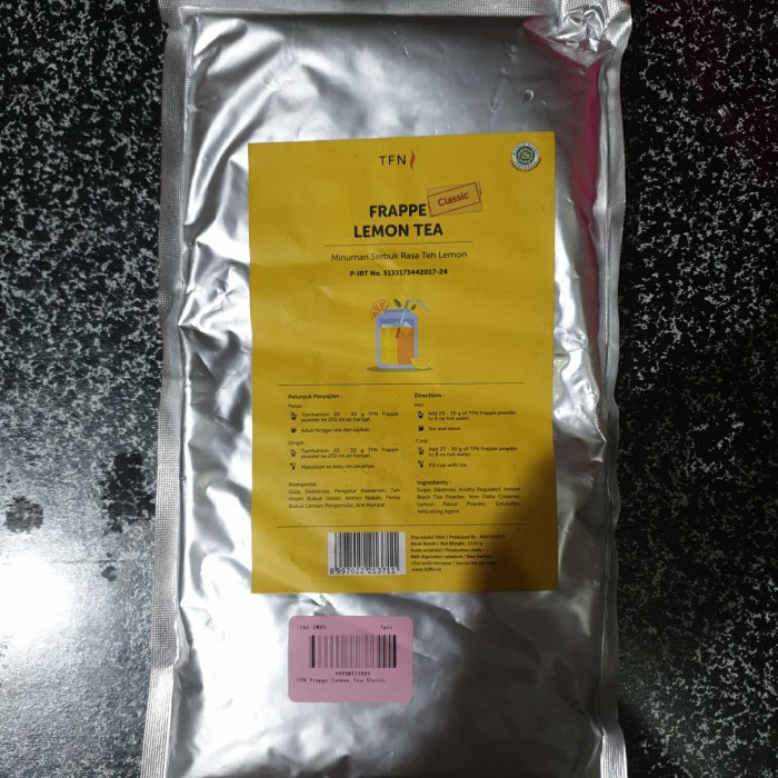 

DISKON - (BISA COD) Powder/Frappe Toffin Lemon Tea 1000Gr Premium