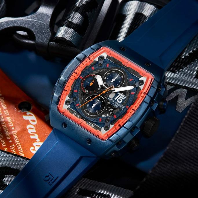 New T5 H3856 Original Free Box Jam tangan pria chronograph