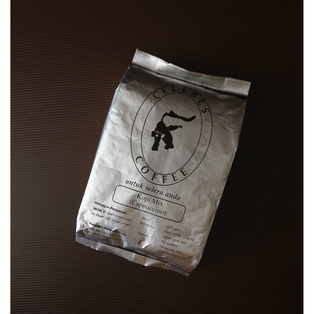 

[CELEBES COFFEE] Cappuccino Bubuk Instan Coffee 1 KG
