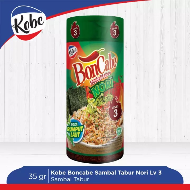 BonCabe Level 15 30 50 Nori Botol Bon Cabe