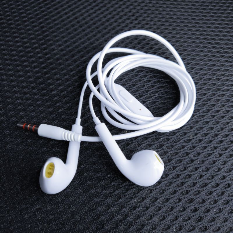 Headset Original Jack 3.5mm Support Semua hp - Putih