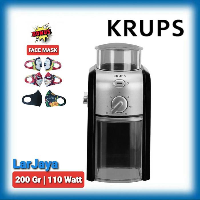 dapur Murah berkualitas PENGGILING KOPI KRUPS GVX231 / BURR GRINDER KRUPS GVX231 Berkualitas