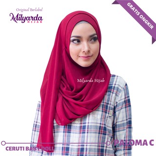 Kerudung Syari Milyarda Hijab instan Larissa Kerudung syari jilbab 