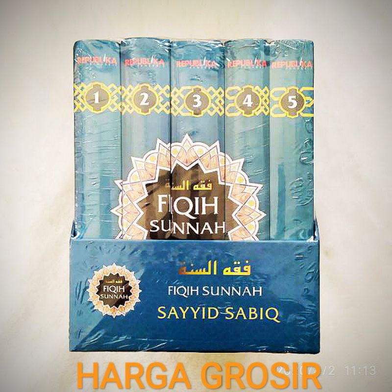 FIQIH SUNNAH JILID 1-5 SAYYID SABIQ + KITAB FIQIH SUNNAH SAYID SABIQ JILID 1-5 MURAH