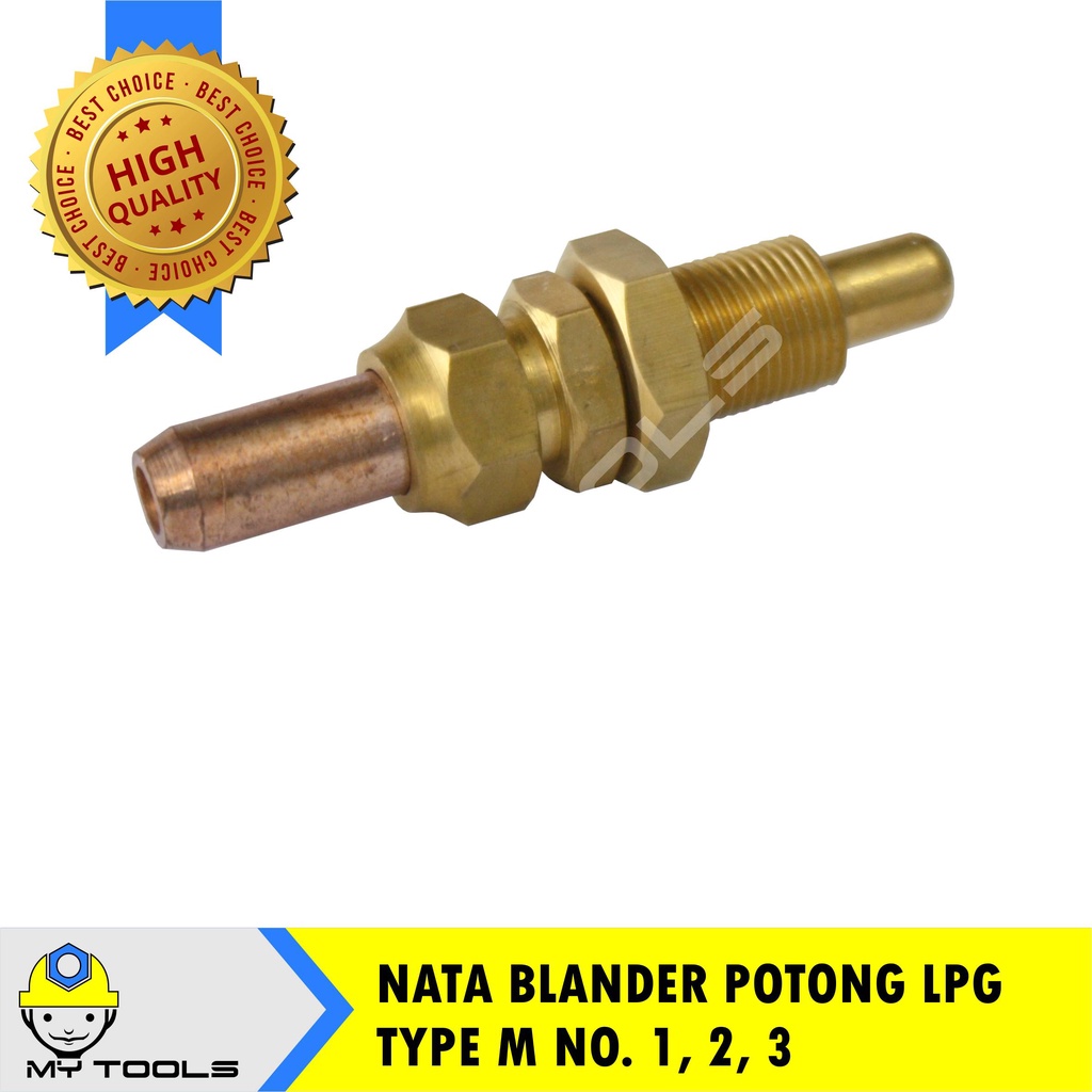 YAMATO MATA BLANDER POTONG LPG TYPE M SPAREPART LAS NEPEL BLANDER