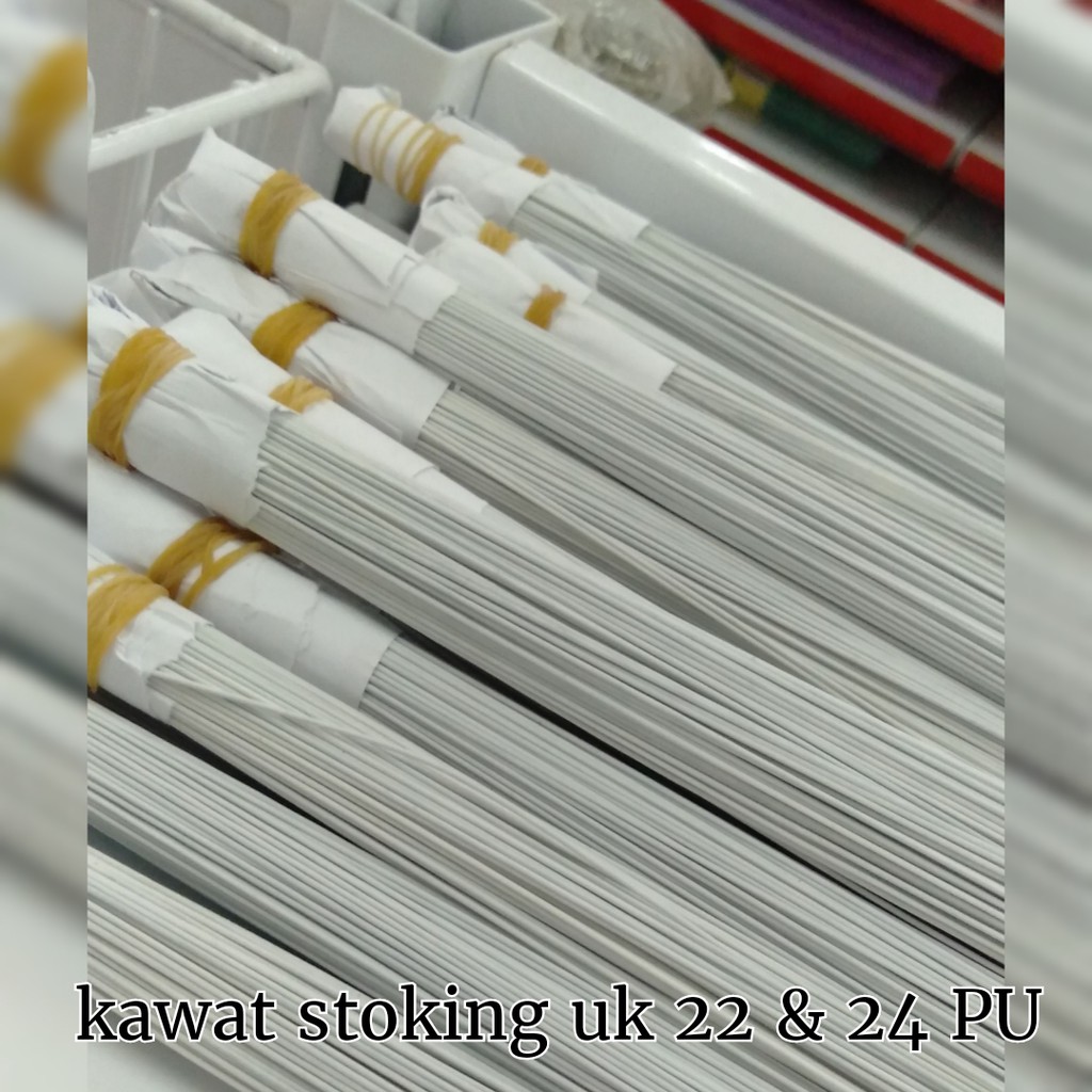 KAWAT BUNGA / KAWAT BUNGA STOKING / KAWAT METALIK KAWAT STOKING / VARIASI KAWAT STOKING 22