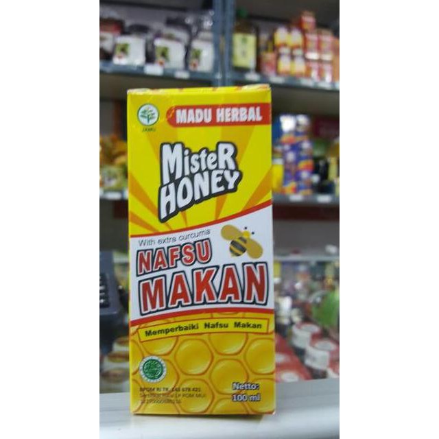 

Madu Herbal MISTER HONEY Nafsu Makan