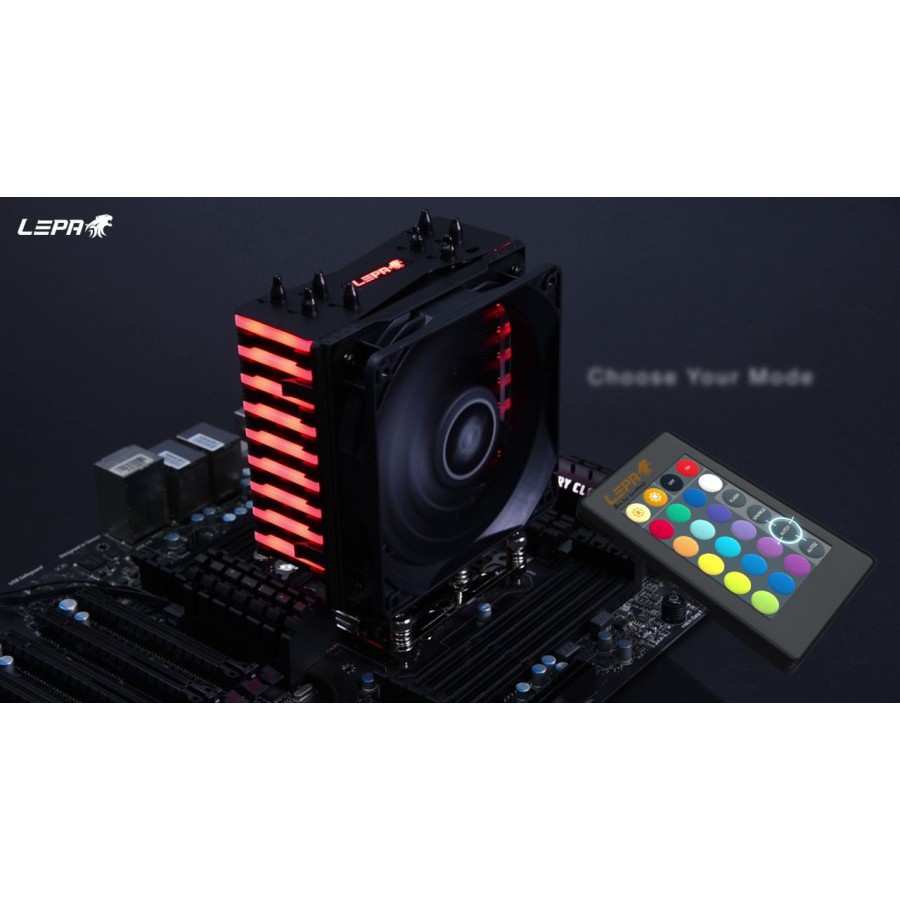 LEPA NEOLUSSION 12CM RGB AIR COOLER