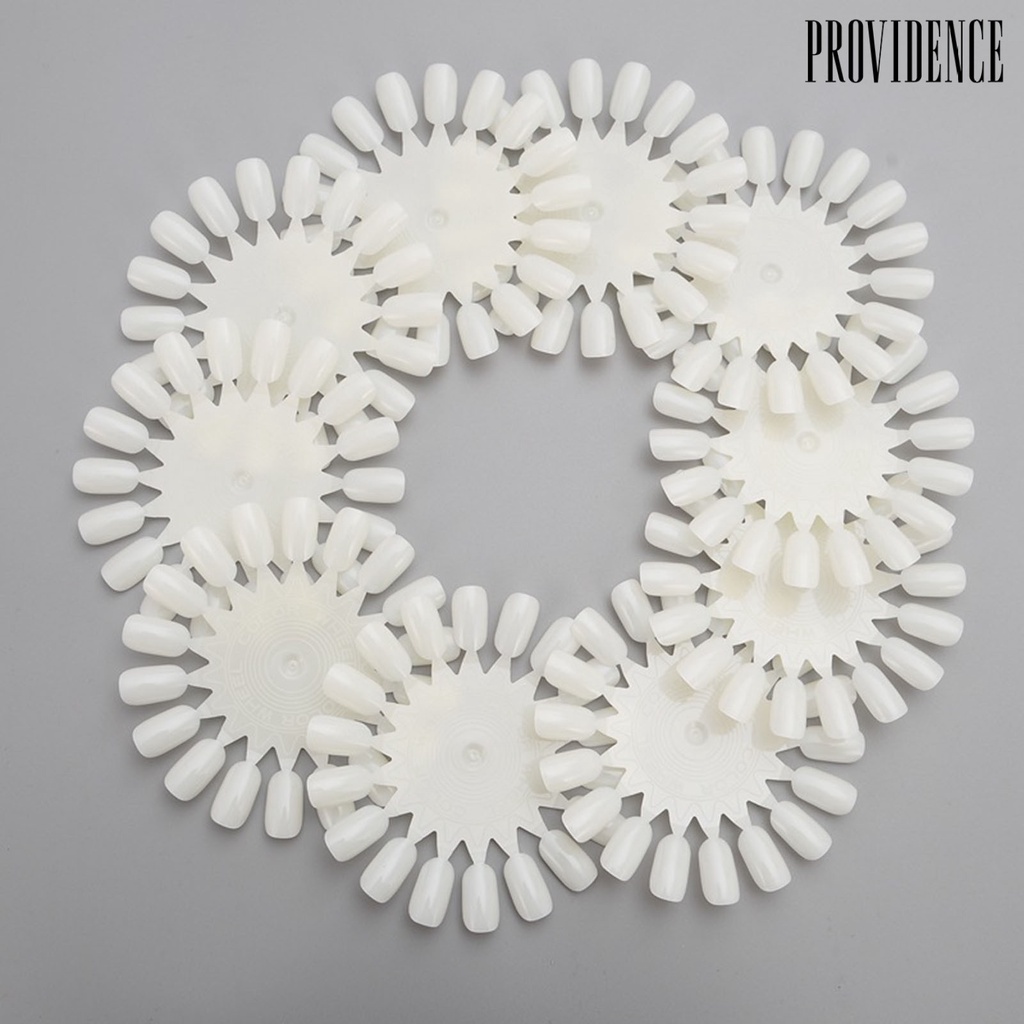 Providence Nail Art Plate Multifunctional Harmless Plastic Display Color Board Palette for DIY