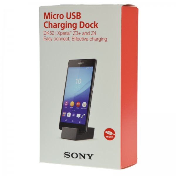 Dock Xperia Z3+ Z4  SONY Micro USB Charging Dock DK52 Original