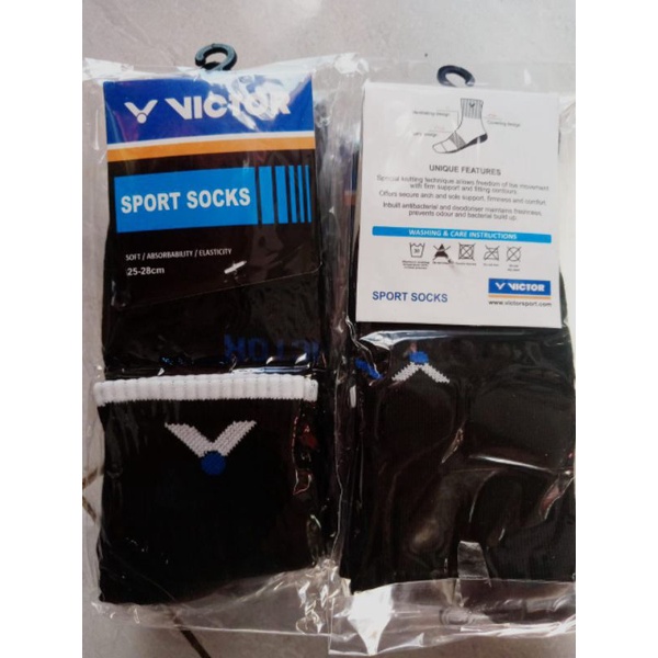 kaos kaki badminton Victor