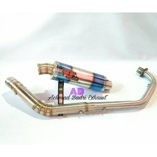 Knalpot racing r9 mugello satria f Fu Jupiter mx 135 MX king sonic 150 vixion r15 v2 R15 V3 R15 v4 x
