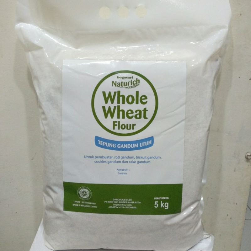 

Tepung gandum utuh/Naturich Wholewheat flour