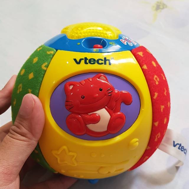 Vtech pop-up surprise ball, crawl ball, mainan bekas, vtech, preloved branded