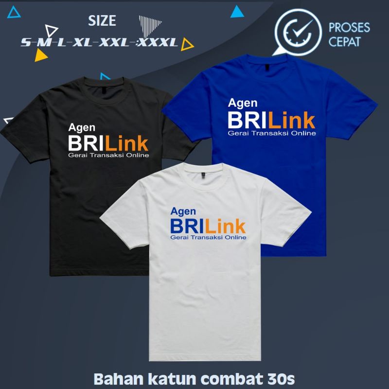 KAOS AGEN BRILINK /Baju Brilink