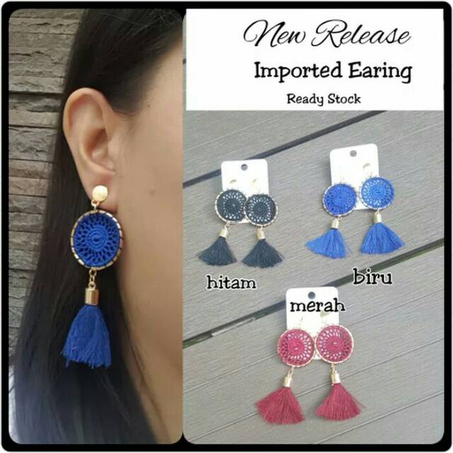 ANTING TASSEL ROUND IMPORT KUALITAS BAGUS