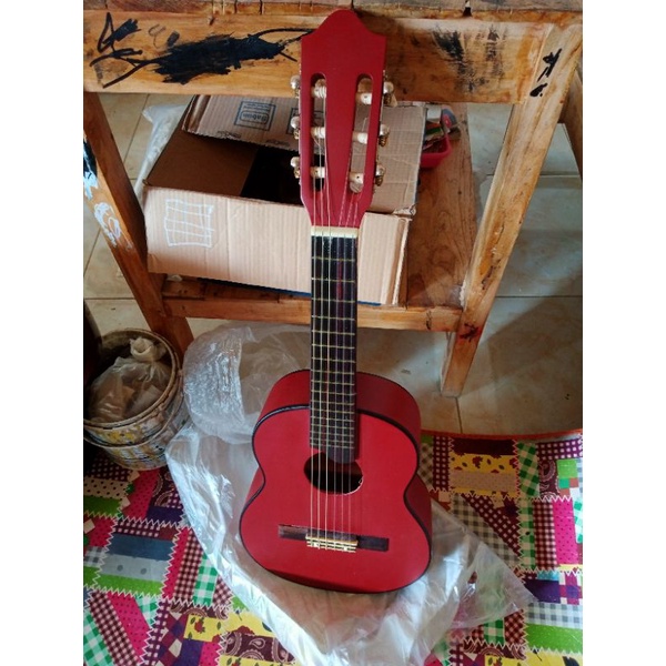 gitarakustik/gitar3/4senarnilon/galatmusik gitar Dames Ukulele senar6