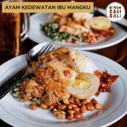 

Nasi Ayam Kedewatan Ibu Mangku Bali [Vacuum] / Sambel Embe / Jastip Frozen Food Bali