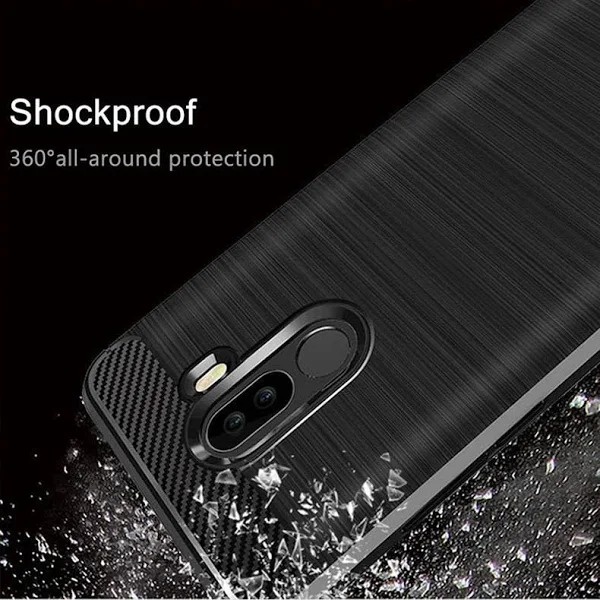 Slim Fit Carbon Xiaomi Redmi Note 8 Pro / Poco F1 Soft Case SlimFit Carbon XIomi Pocophone F1