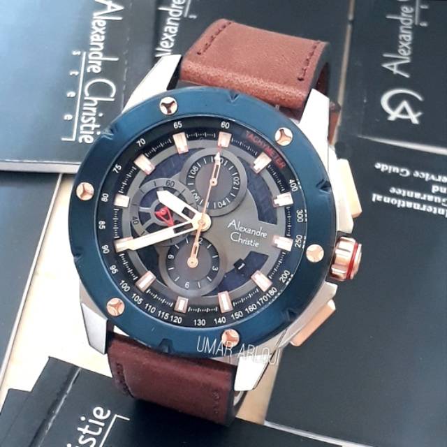 Jam Tangan Pria Alexandre Christie Ac 6549 MC Original Fashion Pria