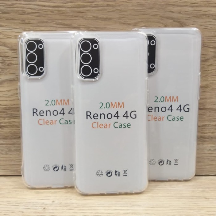 OPPO RENO 8T 4G 8T 5G 8 4G 8 5G 8Z 5G 8 PRO 5G 6 4G 6 5G 5F 5 4 4 PRO 4F CASE SOFTCASE HD BENING TRANSPARAN CLEAR 2.00mm SILIKON CLEAR CASING COVER TEBAL