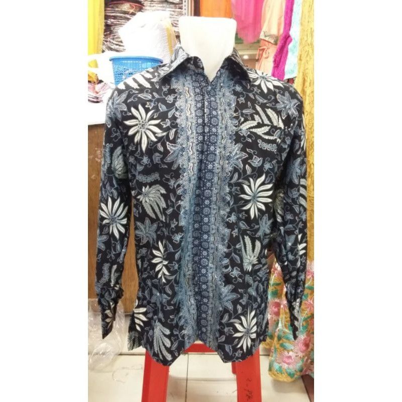 IndahKebaya | 50+ MOTIF / KEMEJA PANJANG PRIA / KEMEJA BATIK KEKINIAN / KEMEJA COUPLE KEBAYA / HITAM