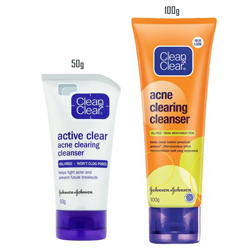 Clean &amp; Clear Acne Clearing Cleanser - Sabun Wajah