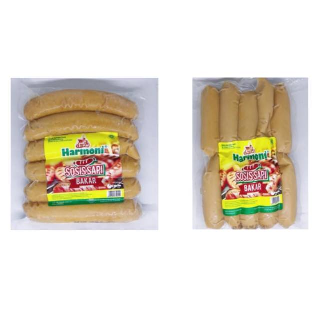 

Sosis Sapi Bakar Harmoni 500gram - Frozenfood Cirebon