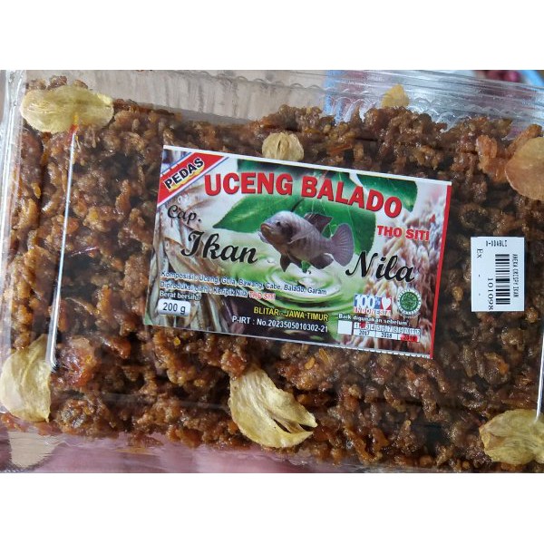 Uceng Balado Pedas khas Blitar 200 gram
