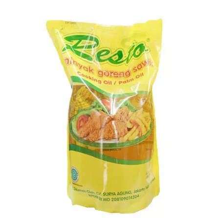 

Minyak goreng 1 liter merk Resto
