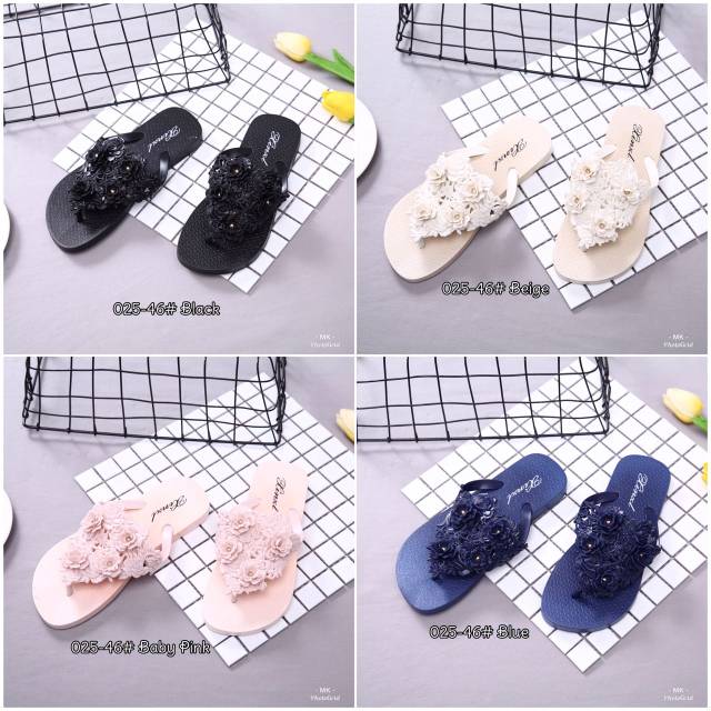 Sandal Jelly Rubber Korean