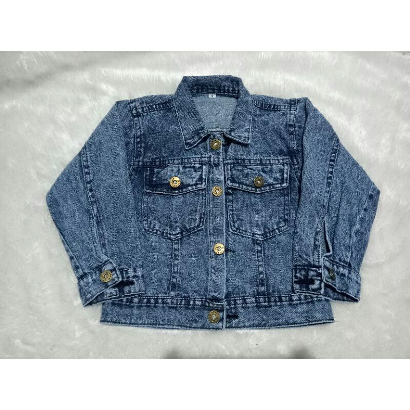 jaket jeans anak 2-6 tahun/jaket jeans terlaris