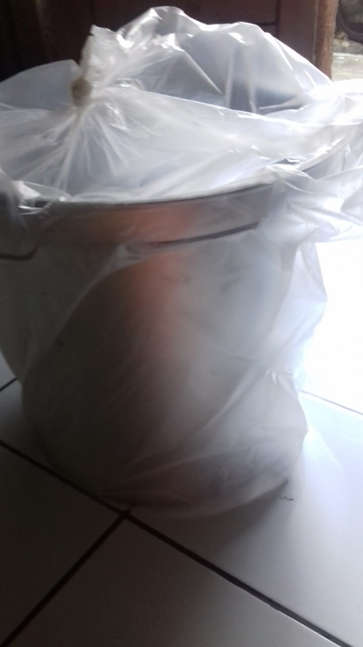 Tong Mie Ayam Baso Bakso Sekat Lepas 35 Cm Alumunium / Dandang Buleng Panci Mi