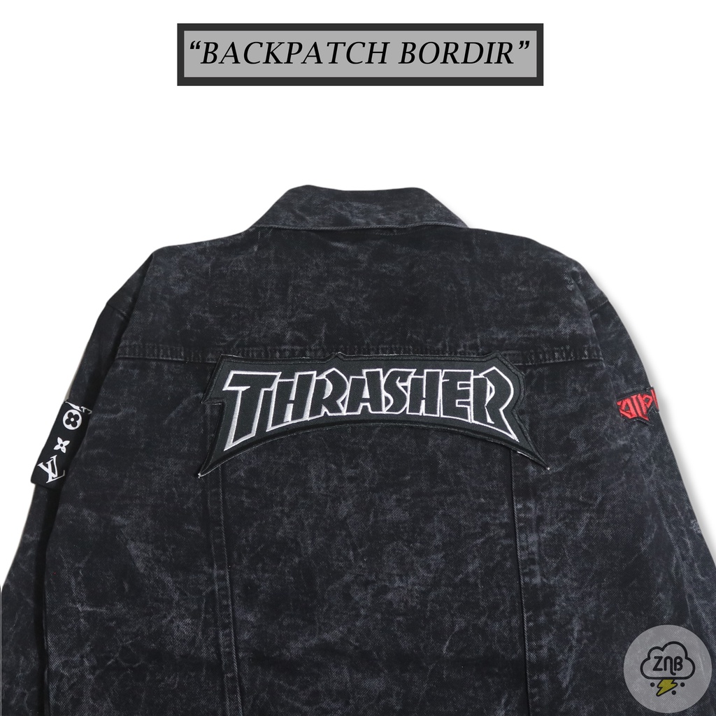 BACKPATCH THRASHER (Patch Punggung Besar)