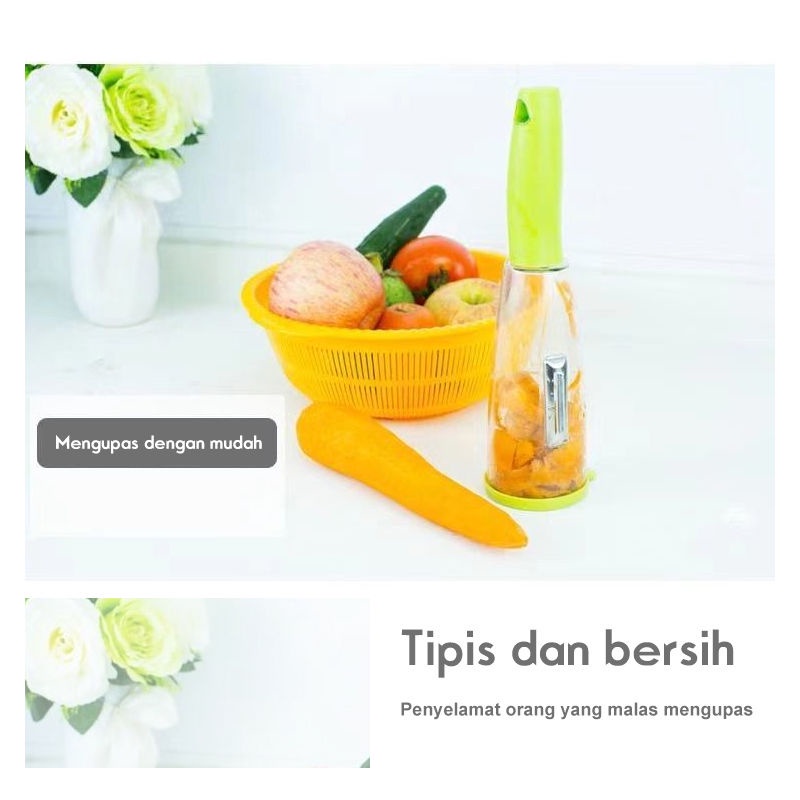 [Saucezhan](COD) Pengupas Buah dan Sayur Peeler/ Alat Pengupas Buah/ Pisau Buah