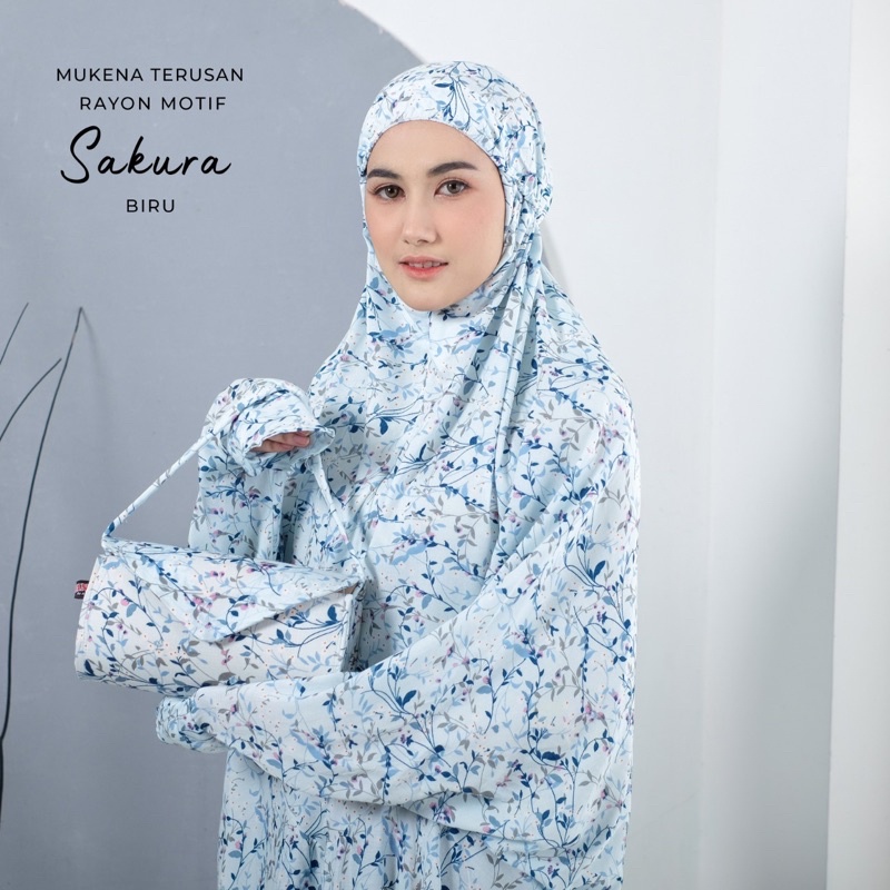 Mukena Terusan Rayon Bali Dewasa Rayon Motif Mukena Geblus Mukena Pocong