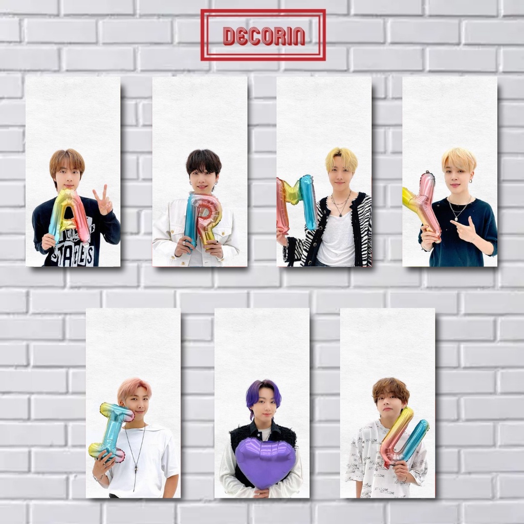 [COD] Poster Kayu BTS Secret message for ARMY Hiasan dinding/Pajangan dinding/Walldecor/Army/Bangtan