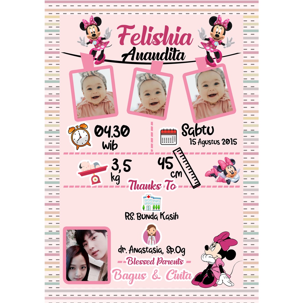 MILIKI DESAIN BIODATA BAYI HARGA TERJANGKAU BANYAK PILIHAN BIODATA ANAK BIODATA KELAHIRAN-22